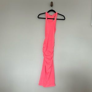 Hot pink Michael Stars bodycon dress